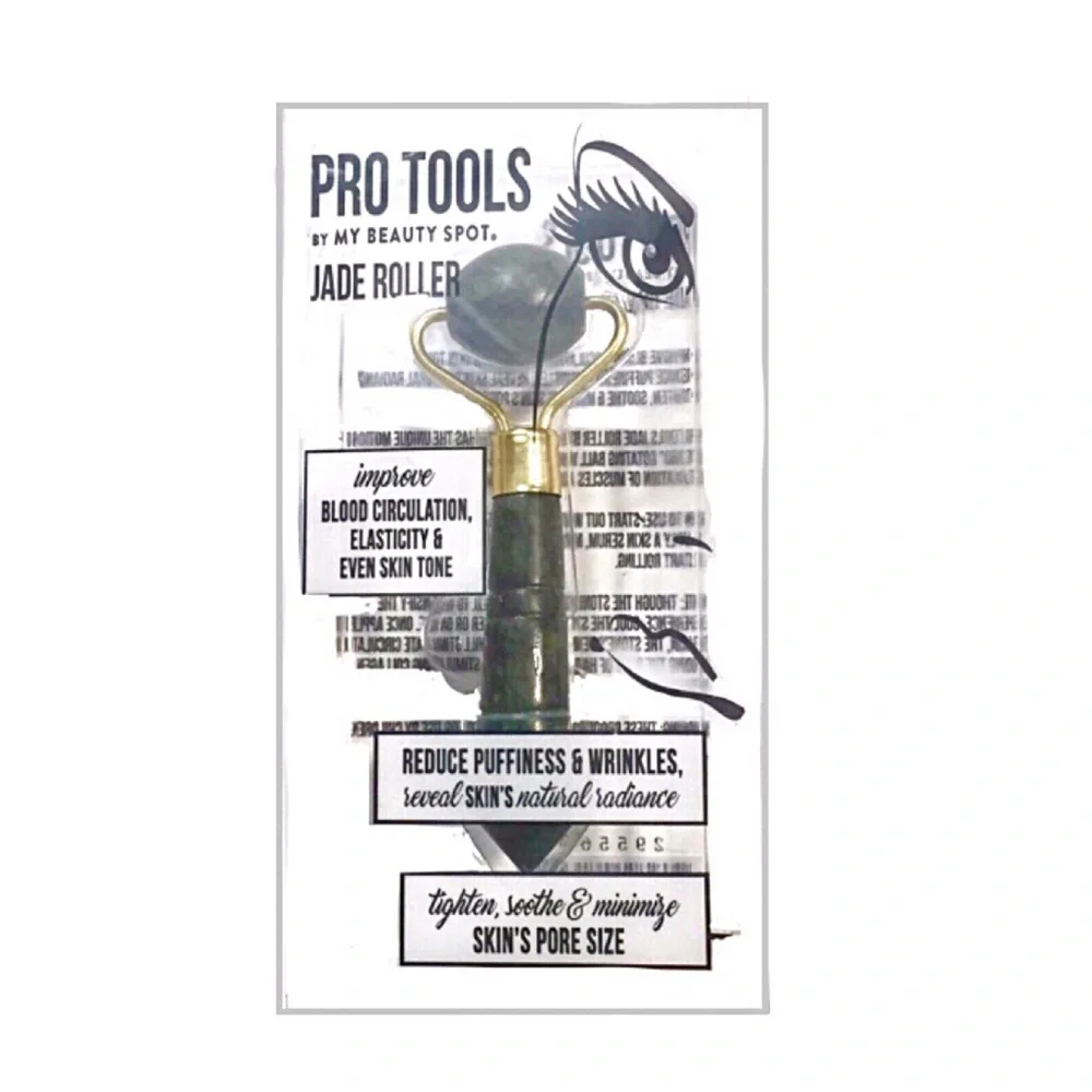 New Pro Tools Jade Stone Roller with Rotating Ball